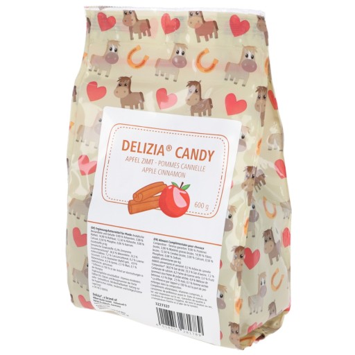 Delizia Candy konské maškrty, jablko/škorica, 600 g, Kerbl