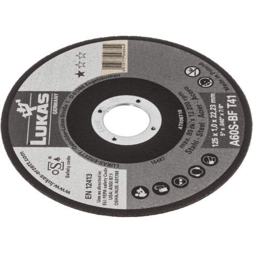 Rezný kotúč 125 x 1 mm na oceľ PREMIUM