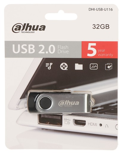 PENDRIVE USB-U116-20-32 GB 32 GB USB 2.0 DAHUA