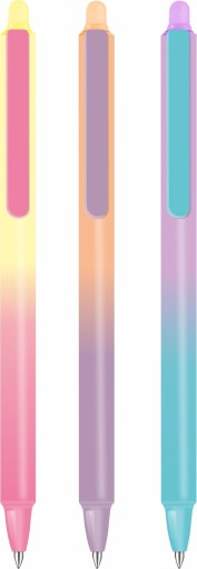 4x BLANCO OMBRE BALLPOINT, GRADIENT LIGHT 2 (03876CPSET4CZ)