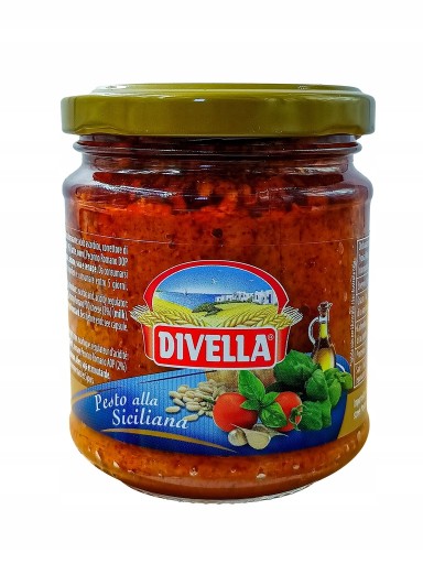 PESTO omáčka 190g TALIANSKÁ alla SICILIANA s paradajkami