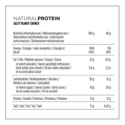 Powerbar proteínová tyčinka arašidy (3 x 40 g)