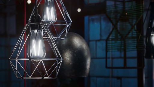 LED DEKORATÍVNA ZRKADLÁ ŽIAROVKA 4000K E-27 2,5W