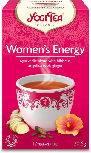 Dámsky energetický čaj Kobieca Energia BIO 30,6g - Yogi Tea