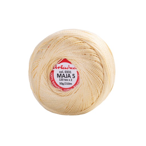 Nici Maja 5 50 g Ariadna 0331 SVETLO ŽLTÁ - NAJVÄČŠÍ VÝBER FARIEB!