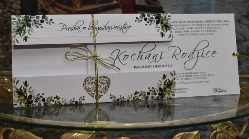 Žiadosť o svadobné požehnanie s PERSONALIZÁCIOU pre rodičov