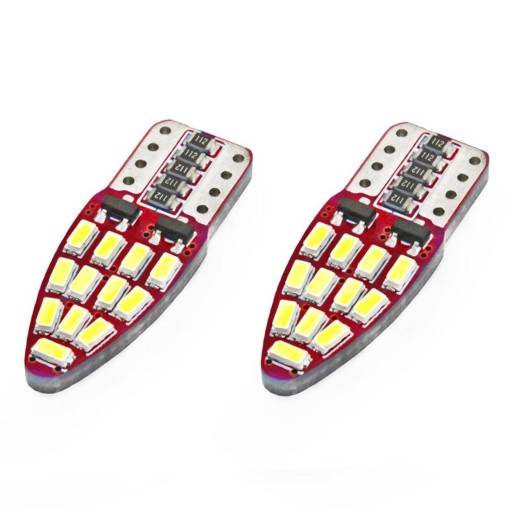 LED CANBUS W5W PARKOVACIE ŽIAROVKY 24SMD 12/24V