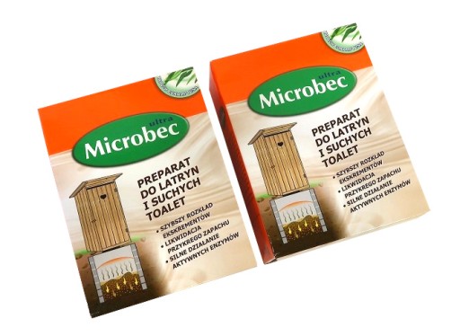 Bakteriálny prípravok Microbec pre latríny a suché toasy