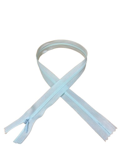 Zips, SAMOSTATNÝ Zips, KRYTÁ ČIPKA 60cm #LIGHT MINT