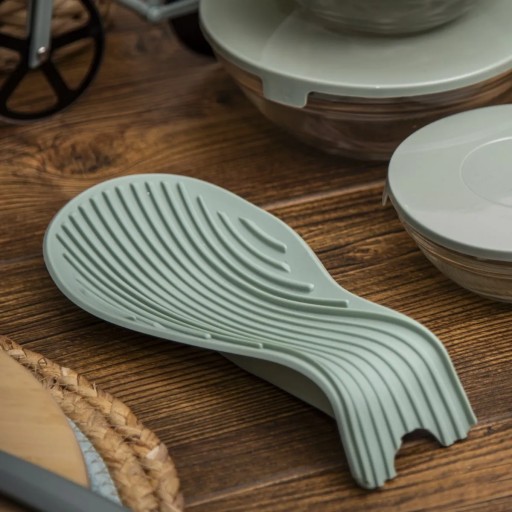 Silikónová tácka, odkvapkávač, podložka pod lyžičky Altom Design, šalvia