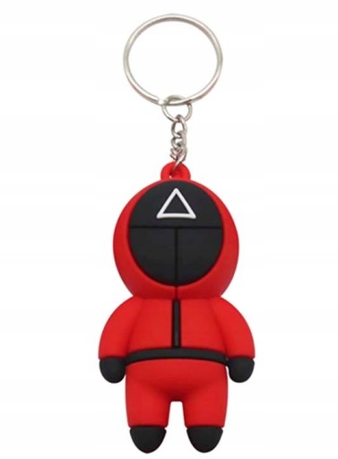 SQUID GADGET KEYRING TROJUHOLNÍK 6,8CM!