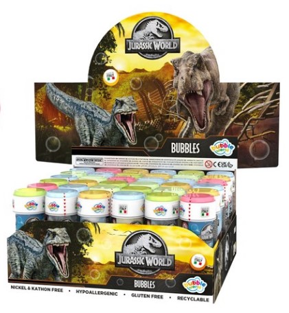 JURSKÉ SVETOVÉ DINOSAURY MYDLOVÉ BUBLINY 60 ml