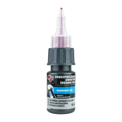 Lepidlo na zaistenie závitov 10 ml modré