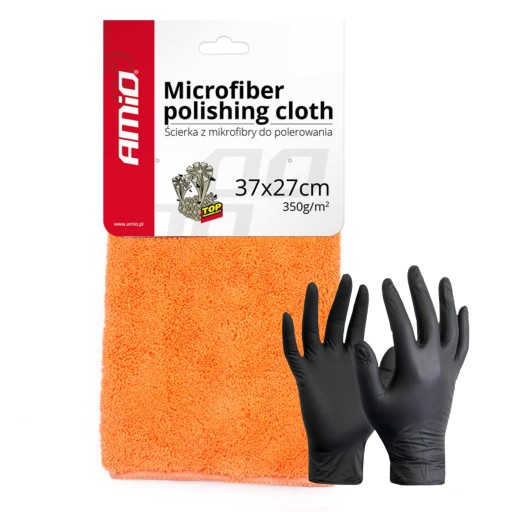 AMIO 37x27cm MIKROVLÁKNO 350gsm QD LAPOVANIE OKIEN INTERIÉR + ZADARMO