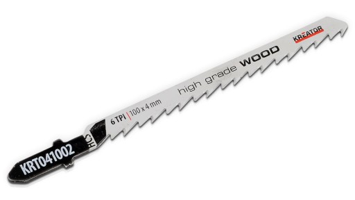 List priamočiarej píly 6 TPI WOOD 100x4mm 2ks