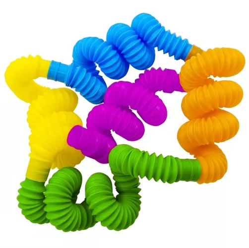 Rúrky Senzorické Rúrky Pop Tubes Set XXL 20 ks