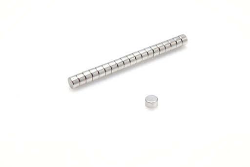 Neodymový magnet valcový MW 5x3 N38 50 ks