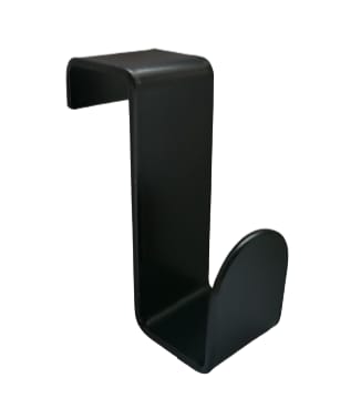 2x Hák Hanger Držiak dverí BLACK LOFT