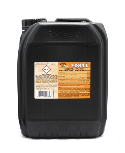FOSAL ODSTRAŇOVANIE HRDZE PRE LIATINU 500ML + 5%