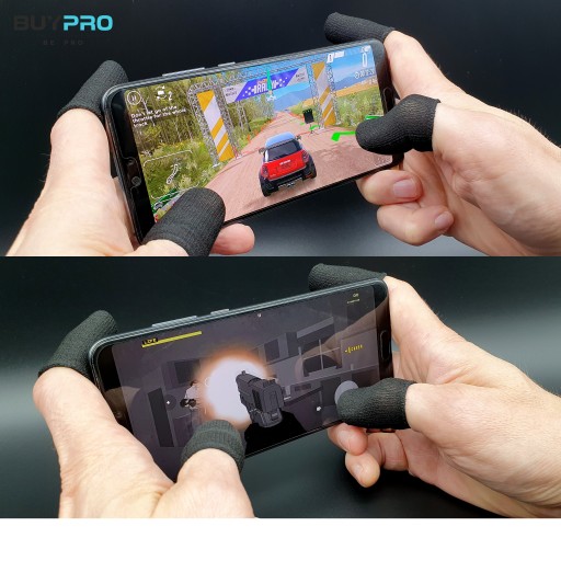 Kryty prstov pre GRAPHIC HRÁČOV, priedušné, Android IOS, 2 kusy