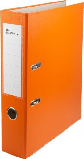 VIAZAČ A4 ŠIROKÉ 75mm ORANŽOVÉ KOVANIE