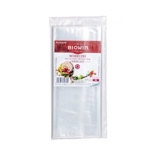 Plastové vrecká do šunkovaru 3 kg - 20 ks
