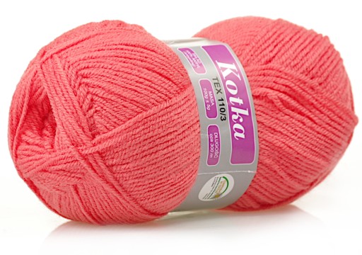 Priadza Kotka (Kotek) - č.18 Coral