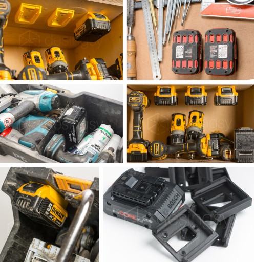 Držiak batérie Bosch 18V ProCore