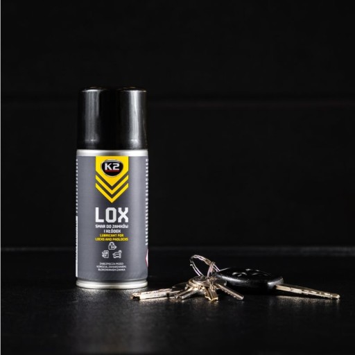 K2 LOX - mazivo na zámky a visiace zámky 150ml