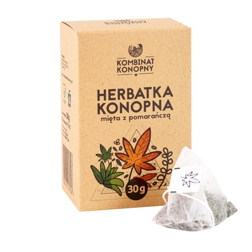 Kombinat Konopný čaj Konopný čaj mäta/pomaranč