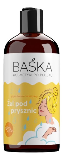 Baśka Jogurtovo-mliečny kúpeľový gél 500 ml