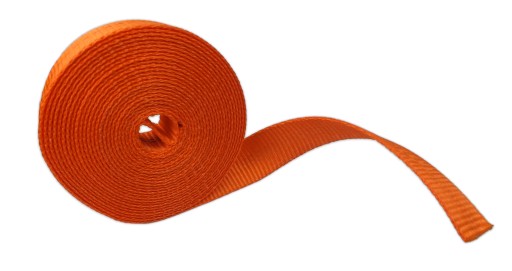 Páska polyesterová páska šírka 25 mm 1T oranžová