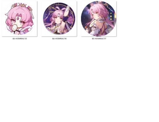 Honkai Star Rail Pins - Fu Xuan NA VÝBER