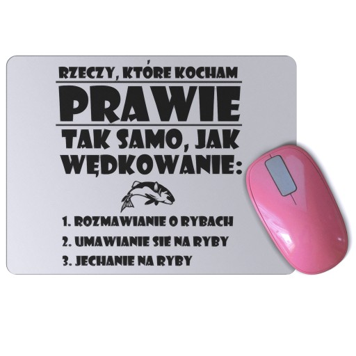 Podložka pod myš FOR ANANGER, fish, fisherman