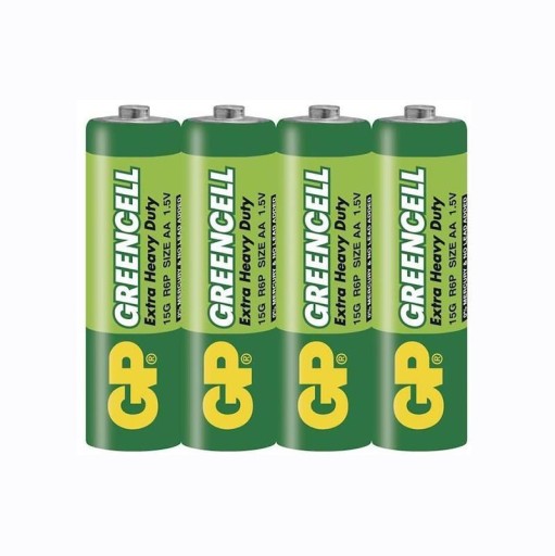 GP Greencell R6 R-6 AA batérie 1,5V 4 ks
