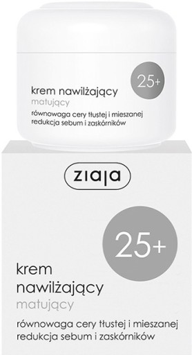 ZIAJA zmatňujúci hydratačný krém 25+ 50ml