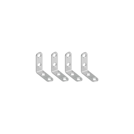 FKW40 nábytok MONTÁŽ uholník 40x40x13x2mm 4ks