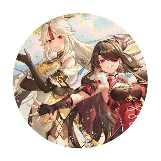 Genshin Impact Ningguang a Beidou pin