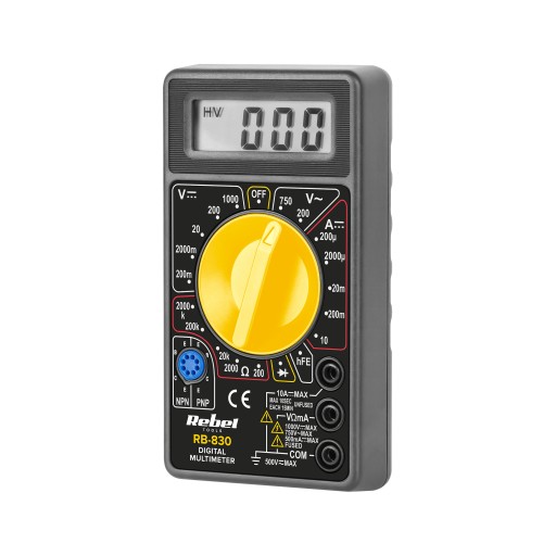 UNIVERZÁLNY METER RB-830 REBEL Náradie