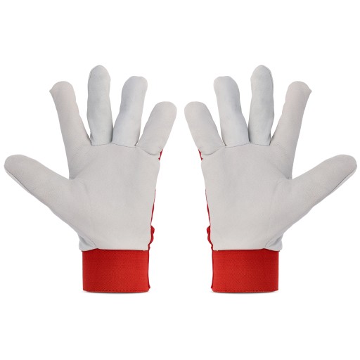Kožené pracovné rukavice Velcro Goat Leather Strong