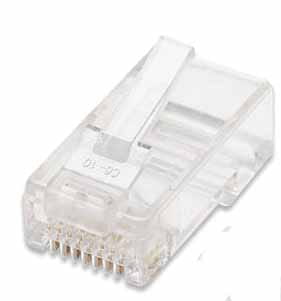 TPLUG-8P8C Modulárna zástrčka 8p8c typu PLUG - lanková, RJ45
