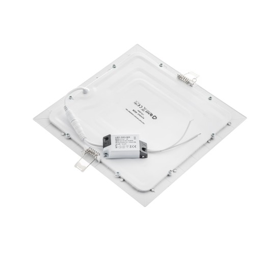 LED stropné svietidlo ZAPOMÍNANÉ ŠTVORCOVÝ PANEL 18W 1620lm Nebliká CCD SLIM