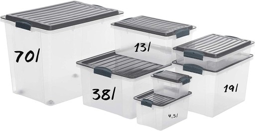 Úložný box Rotho COMPACT A5 4,5l