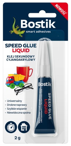 BOSTIK SPEED sekundové lepidlo silné 2g