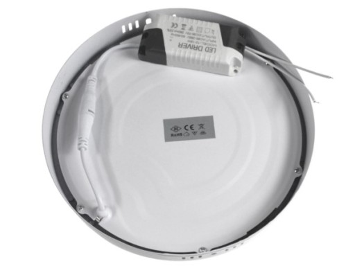 Okrúhly prisadený LED panel Gerrit 18W 230V 4000K