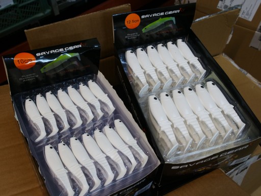 Savage Gear Cannibal 12,5 cm - White Limited