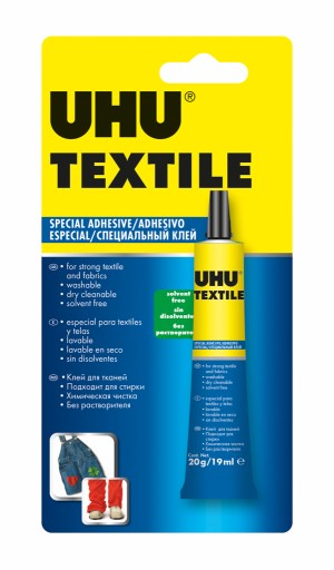 UHU Textilné špecializované lepidlo na textil 19 ml