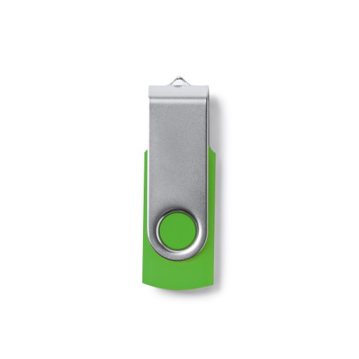 Pendrive 32GB USB 2.0 zelený kovový klip
