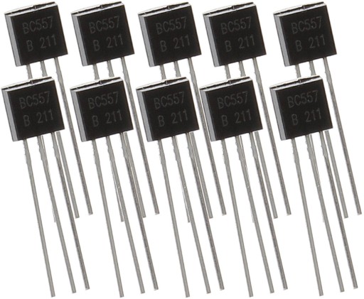 BC557 PNP Arduino tranzistor 10 ks