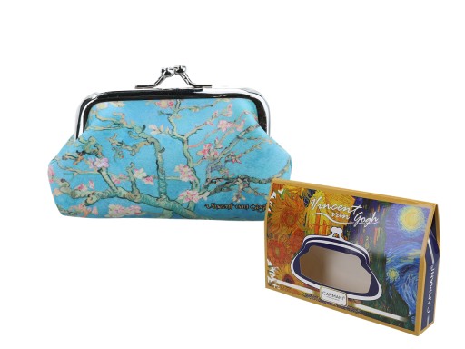 Veľká peňaženka - V. van Gogh, Blossoming Almond Tree (CARMANI)